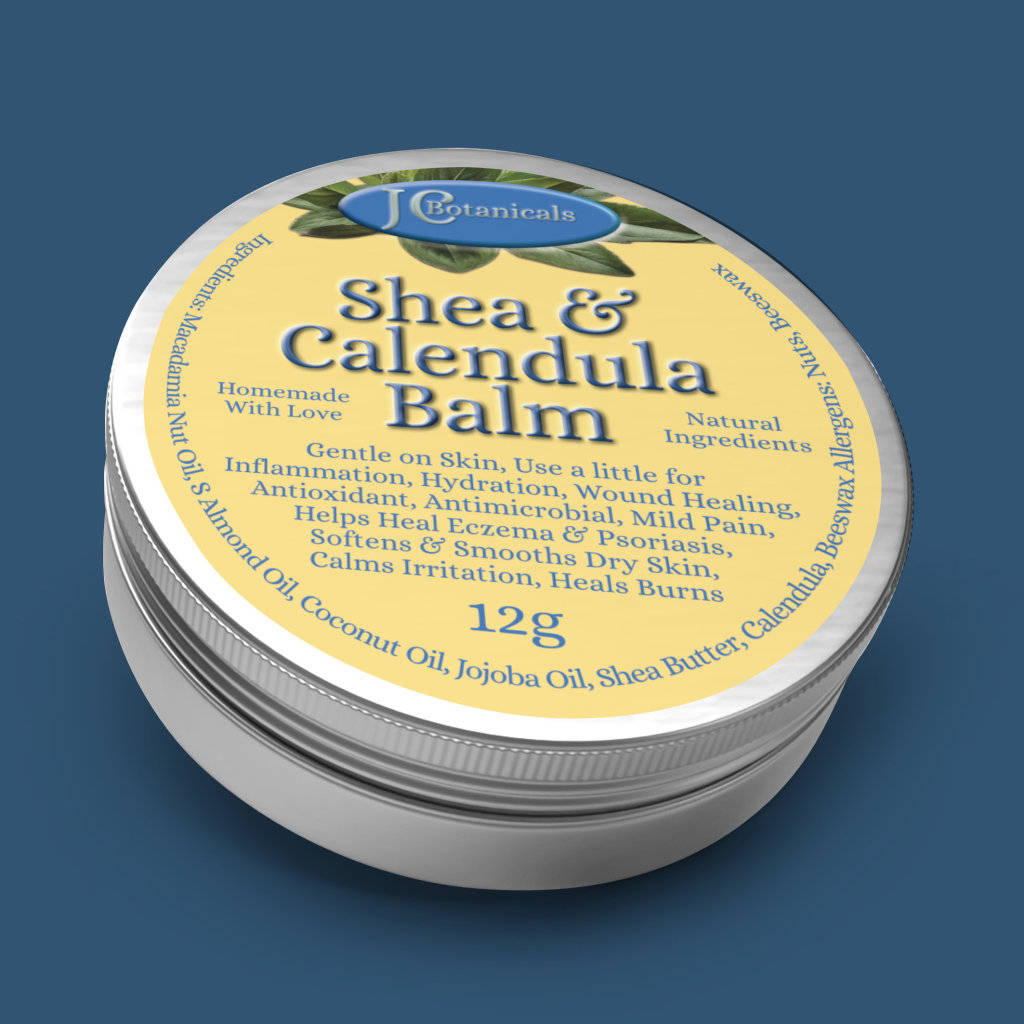 Body All Natural Shea Butter & Calendula Healing Balm Eczema